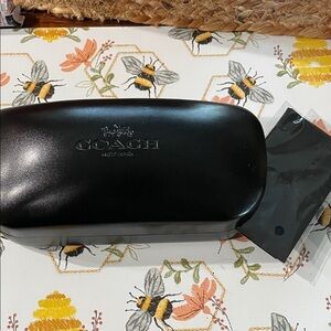 Coach Black Eyewear Case